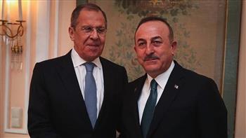   وزيرا خارجية تركيا وروسيا يبحثان الوضع فى أوكرانيا