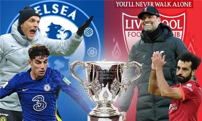 صلاح يقود هجوم ليفربول في مواجهة تشيلسي بنهائي كأس الرابطة