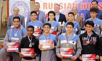   افتتاح النسخة الأولى من بطولة كأس البيت الروسى لكرة القدم لطلبة المدارس