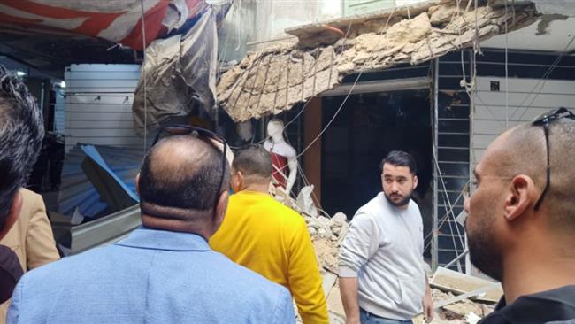 إخلاء عقار بالقنطرة غرب بعد سقوط «بلكونة» الدور الأرضي 