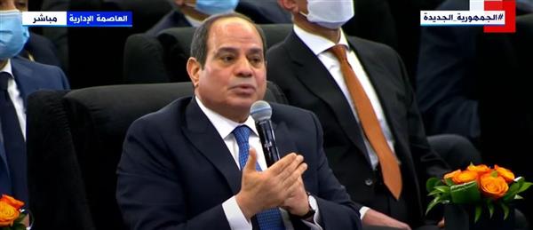 الرئيس السيسى: أنا مواطن زى كل المواطنين
