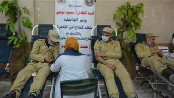   أمن القاهرة تنظم حملة للتبرع بالدم لإنقاذ حياة المرضى والمصابين  
