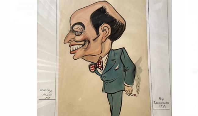 الملتقى العربى الخامس لرواد فن الكاريكاتير بالأوبرا 