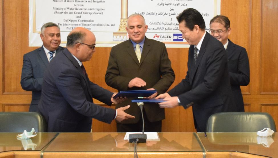 تعاون مصرى ياباني لتطوير منظومة المنشآت المائية