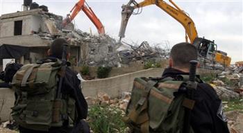   جرافات الاحتلال الإسرائيلي تهدم مساكن شمال غرب رام الله
