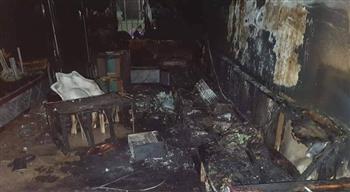   مصرع طفلتين فى حريق منزل بكفر الشيخ