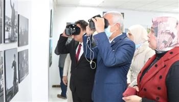   رئيس جامعة المنوفية يفتتح معرض «عيون مصرية» بتقنية تكنولوجيا الواقع المعزز