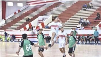 الزمالك يتأهل لربع نهائي كأس مصر لكرة اليد بالفوز على فريق طما 45-14