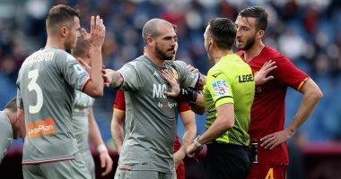 روما يتعادل أمام جنوى سلبيًا بالدوري الإيطالي لكرة القدم