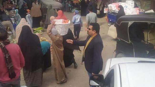 رفع 65 حالة إشغال خلال حملة بالفيوم