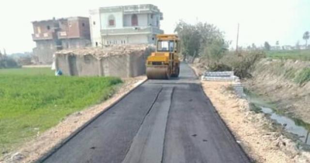 البحيرة: رصف 6 طرق بتكلفة 36 مليون جنية 