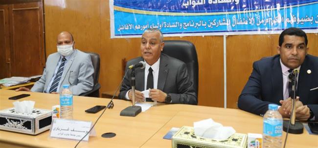 رئيس جامعة جنوب الوادى يشهد انطلاق فاعليات برنامج جامعة الطفل 