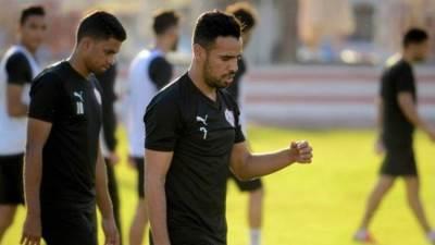 حازم إمام يخوض تدريبات تأهيلية بالجيمانيزيوم 