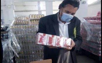 إعدام 2 طن و 462 كجم أغذية فاسدة بالحسينية