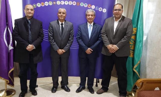 رئيس جامعة جنوب الوادي يبحث آفاق التعاون بين الجامعة والكشفية العربية