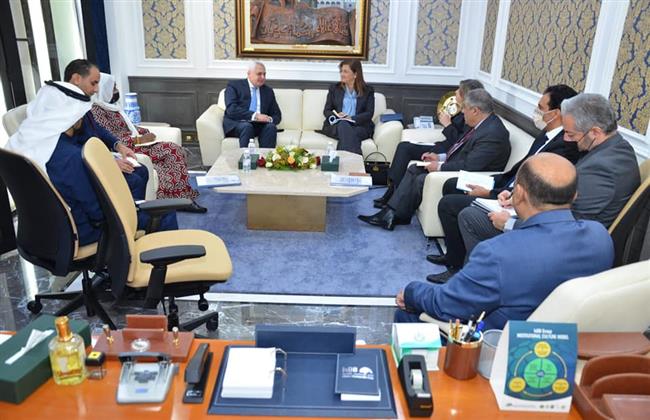 السعيد والقيسي يبحثان سبل الاستفادة من نشاط المؤسسة في تشجيع الصادرات المصرية لأفريقيا