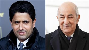   الرئيس الجزائري يستقبل ناصر الخليفي
