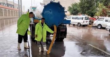 «صرف صحى الإسكندرية» ترفع درجة الاستعداد اليوم 
