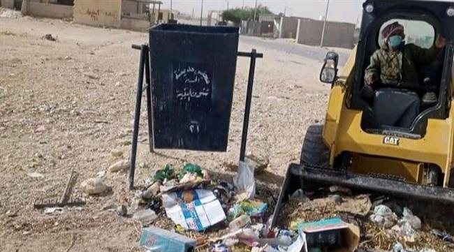 رفع 8 أطنان من القمامة بـ «الحسنة» بوسط سيناء 