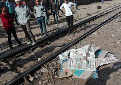 نزيف القضبان..مصرع شاب أسفل عجلات القطار بالمنوفية