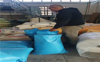 تموين الإسكندرية : ضبط مصنع لصناعة البلاستيك لحيازته خامات مجهولة المصدر