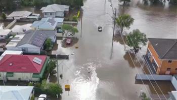   إجلاء 40 ألف شخص بسبب الفيضانات في أستراليا