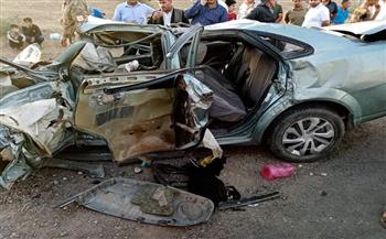   مصرع وإصابة 3 أشخاص فى حادث سير بطريق مرسى علم - الشيخ الشاذلى