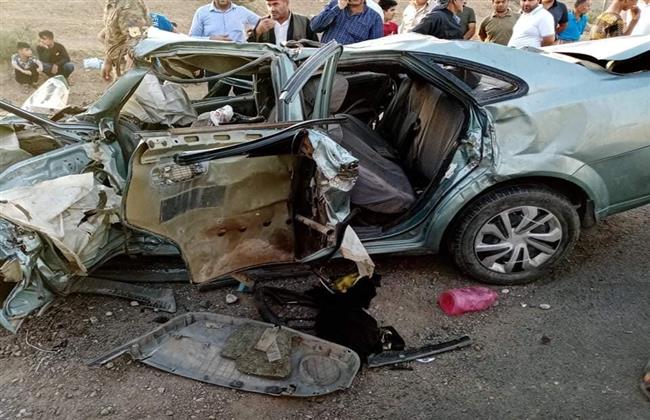 مصرع وإصابة 3 أشخاص فى حادث سير بطريق مرسى علم - الشيخ الشاذلى
