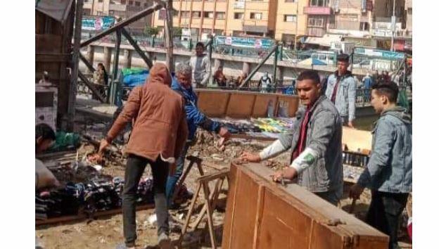 محافظ البحيرة: رفع 605 حالة اشغال طريق مخالف بنطاق ٤ مراكز 