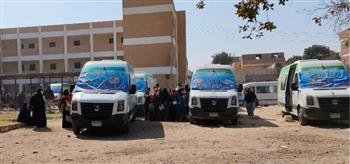   صحة المنيا: تقديم الخدمات الطبية لـ 11 ألف مواطن في قوافل فبراير 