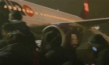   عودة المصريين من أوكرانيا على الطائرة فى رومانيا
