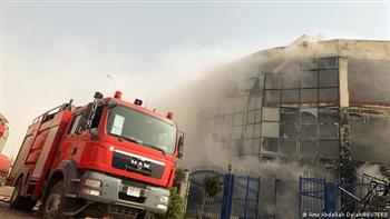   السيطرة على حريق إثر انفجار ماسورة غاز في الإسكندرية 