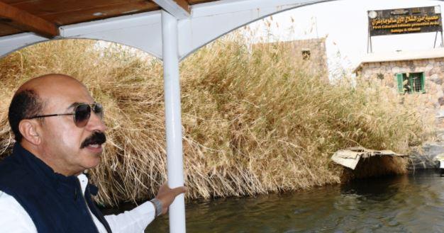 محافظ أسوان: مهلة 24 ساعة لإعداد تقرير عن أسباب وخسائر حريق محمية «سالوجا وغزال»