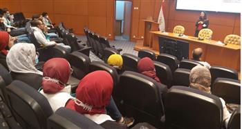 طلاب جامعة المنوفية في زيارة للمجلس الوطني للذكاء الاصطناعي بالقرية الذكية 