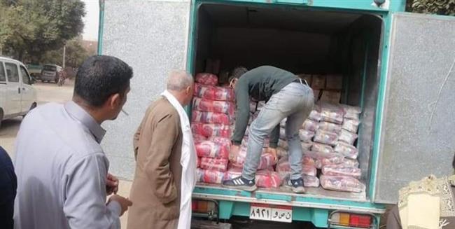 تموين المنيا يوفر 3 سيارات بحمولة 4.5 طن لبيع السلع بأسعار مخفضة