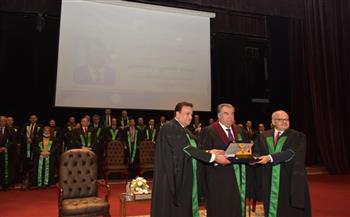   جامعة القاهرة تمنح الدكتوراه الفخرية فى الآداب لرئيس جمهورية طاجيكستان