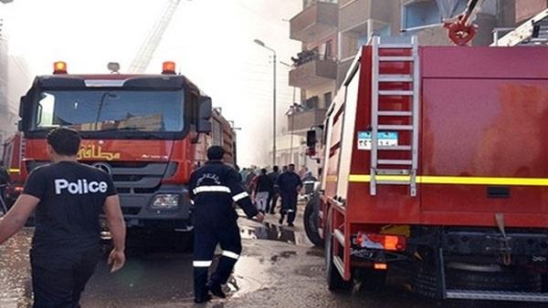 مباحث القاهرة تستمع لأقوال شهود العيان بحريق غرفة غاز طبيعى بالمرج