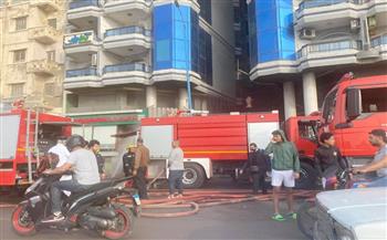   تمركز 6 سيارات إطفاء لإخماد حريق غرفة غاز طبيعى بالمرج 