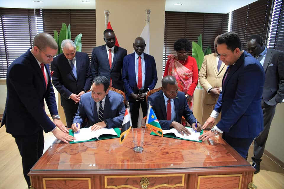 توقيع بروتوكول بين التنظيم والإدارة ووزارة الخدمة العامة بجمهورية جنوب السودان