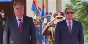استقبال الرئيس السيسي لرئيس طاجيكستان يتصدر اهتمامات الصحف المصرية
