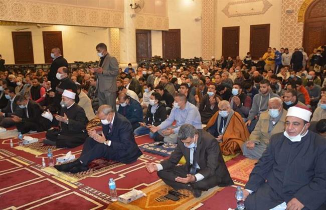 محافظ القليوبية يفتتح مسجد "منسي" بقرية طحانوب بعد إحلاله وتجديده بالكامل