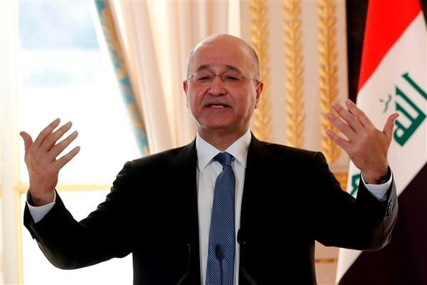 برهم صالح: ندعم الجهود الوطنية لتشكيل حكومة مقتدرة حامية للأمن