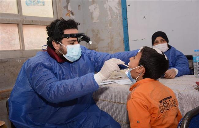 جامعة طنطا تقديم الخدمات العلاجية لــ 1045 مواطنًا