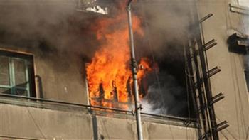   الحماية المدنية تسيطر على حريق داخل شقة بصفط اللبن
