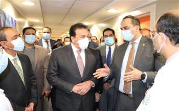   «عبد الغفار» و«السبكي» يتفقدا مجمع الإسماعيلية الطبي
