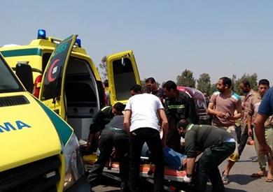 مصرع شخصين فى حادث تصادم بكفر الشيخ 