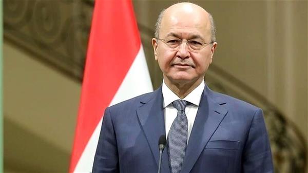 الرئيس العراقي: استهداف أربيل جريمة إرهابية مُدانة وتوقيته مُريب