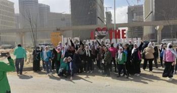   جهاز مدينة القاهرة الجديدة ينظم زيارة لوفد طلابي إلى العاصمة الإدارية الجديدة