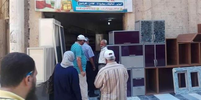 حملات بالغربية وكفر الشيخ لمتابعة الالتزام بالإجراءات الاحترازية وضبط الأسواق