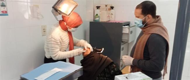 «حياة كريمة».. قافلة سكانية شاملة بقرية حرارة بحوش عيسى